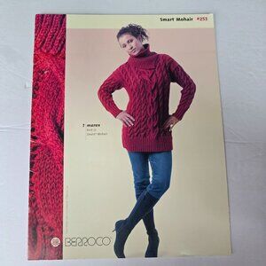 Berroco Smart Mohair #253 Knitting Pattern Book